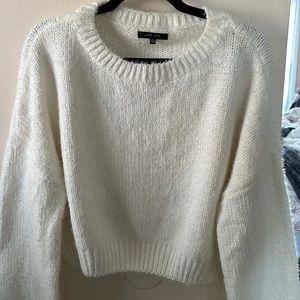 Love Tree Chenille Eyelash Sweater